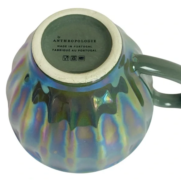 Anthropologie Luster Latte Iridescent Tea Mug - Picture 7 of 7